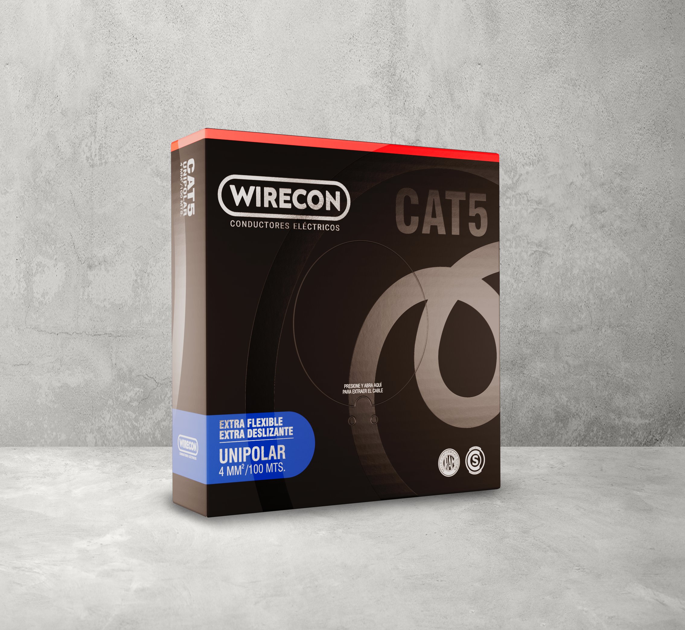 Wirecon packaging frontal